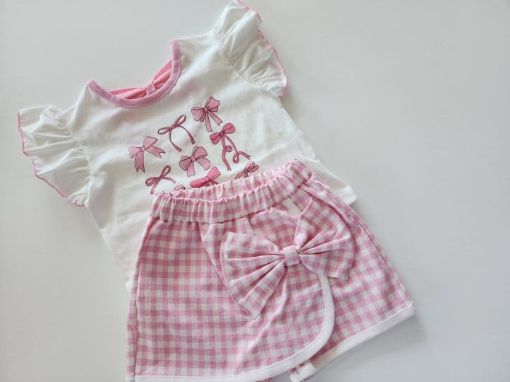 Kikimora - Korean Children Fashion - #childrensboutique - Ribbon Wrap Shorts - 4