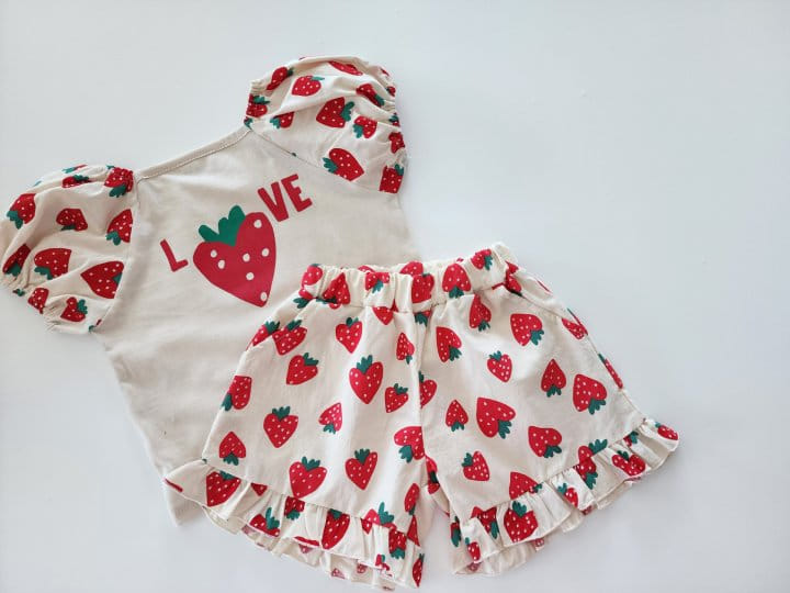 Kikimora - Korean Children Fashion - #stylishchildhood - Strawberry Pants - 3