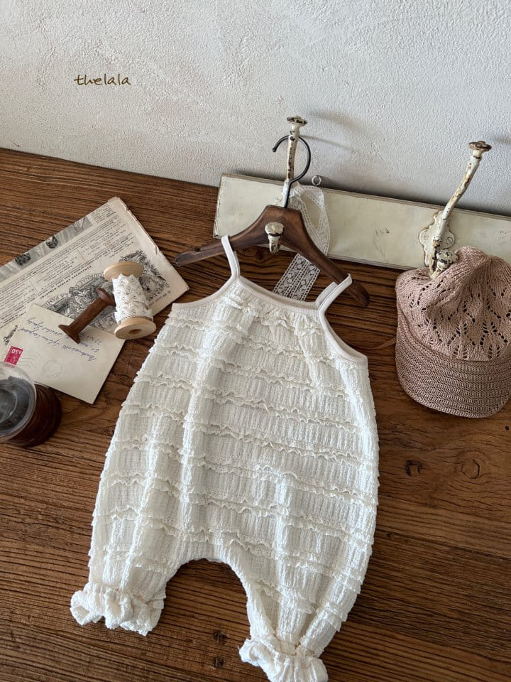 Lala - Korean Baby Fashion - #babyboutique - Milk Overalls - 5