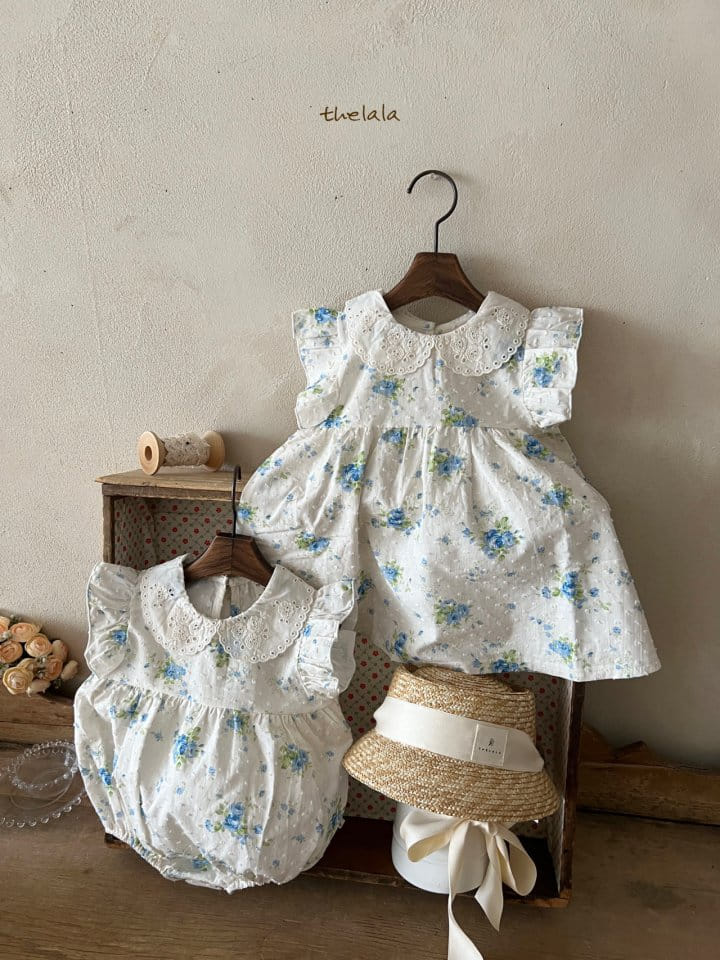 Lala - Korean Baby Fashion - #babyfashion - Ami Flower Body Suit - 3