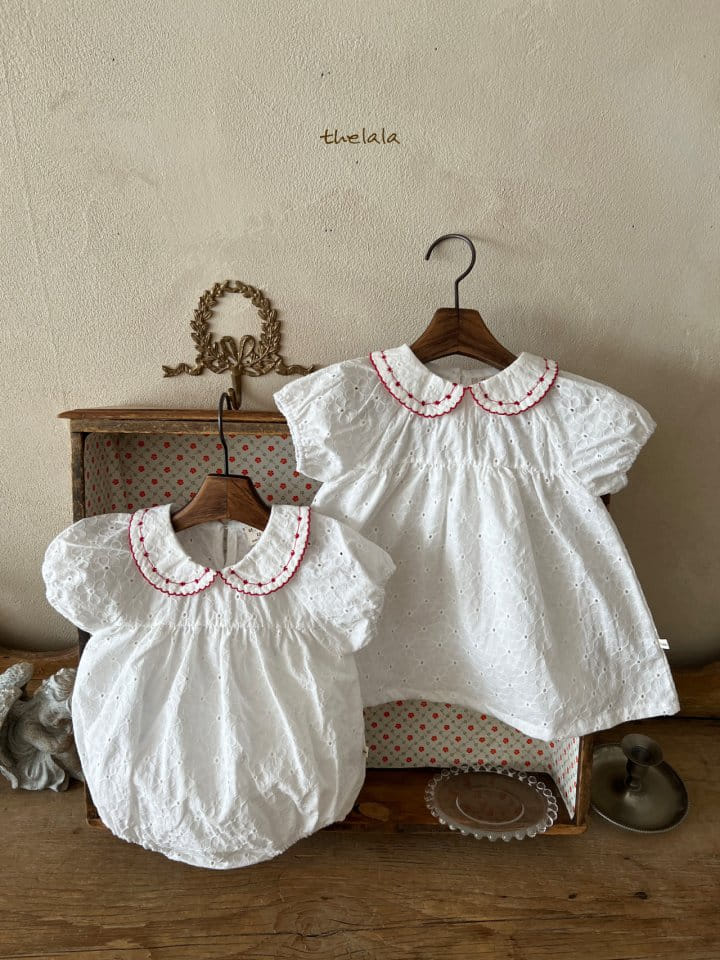 Lala - Korean Baby Fashion - #babylifestyle - Punching Body Suit - 4