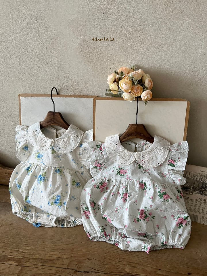Lala - Korean Baby Fashion - #babyoninstagram - Ami Flower Body Suit - 7