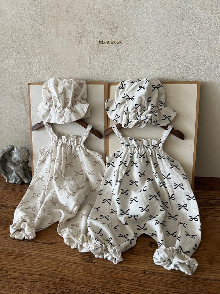 Lala - Korean Baby Fashion - #onlinebabyboutique - Ribonbon Overalls - 7