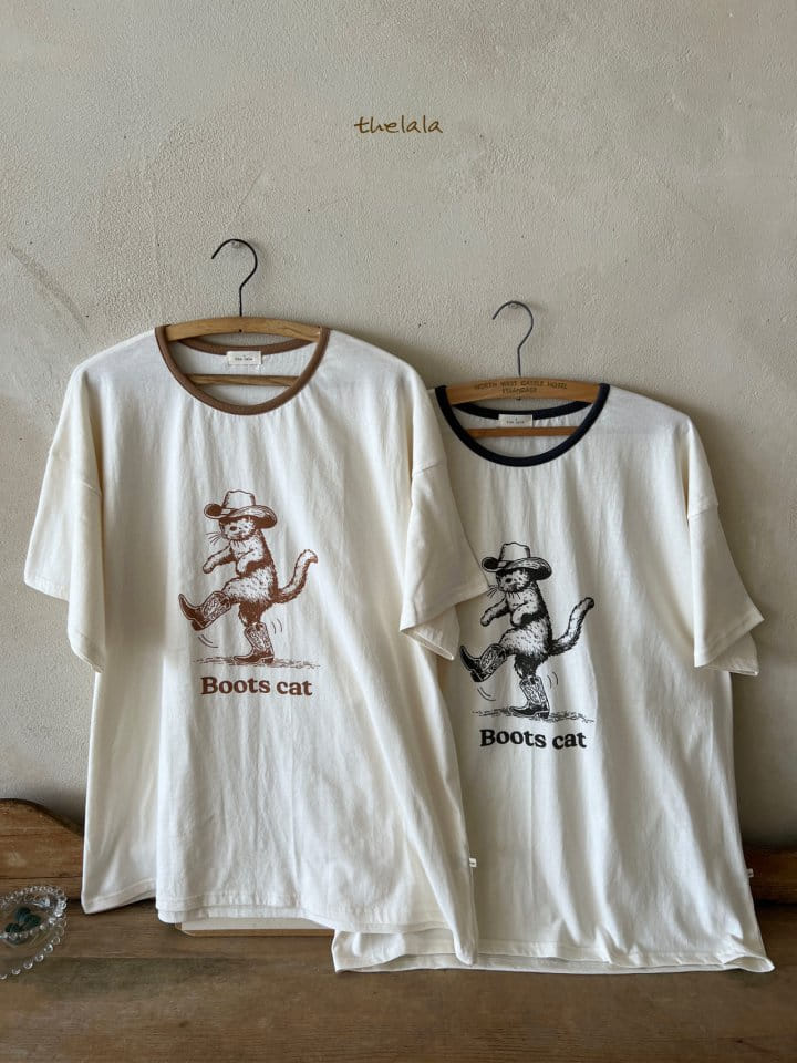 Lala - Korean Children Fashion - #Kfashion4kids - Mom Cat Tee - 10