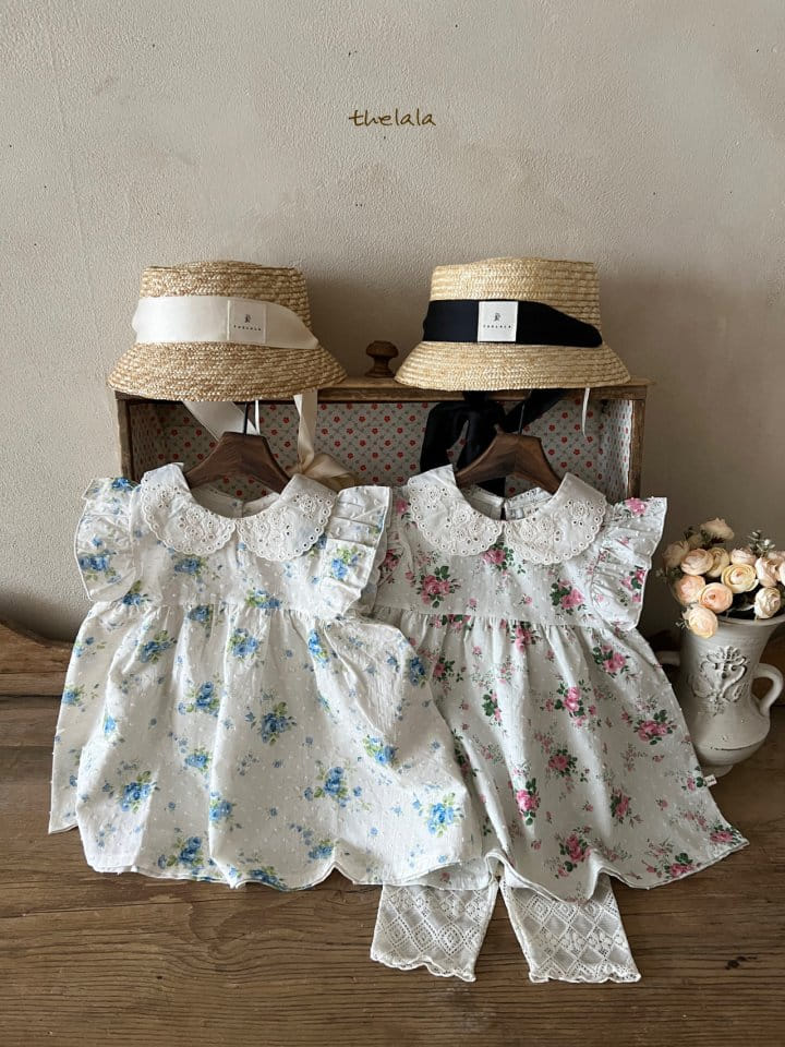Lala - Korean Children Fashion - #Kfashion4kids - Ami Flower One-Piece - 7
