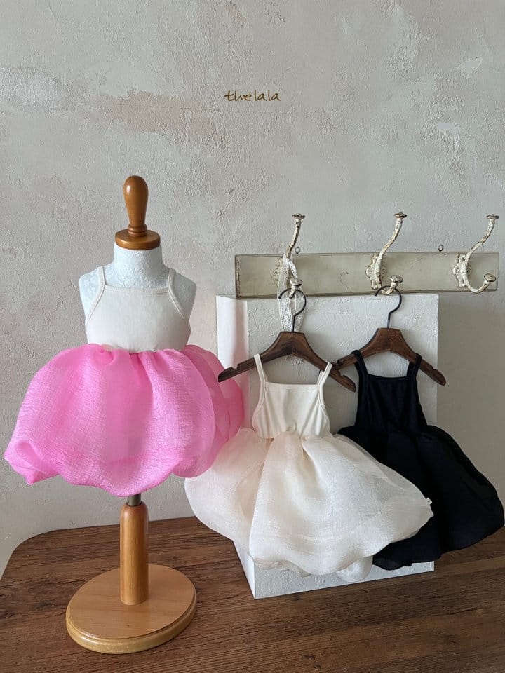 Lala - Korean Children Fashion - #childofig - Pink Pon One-Piece