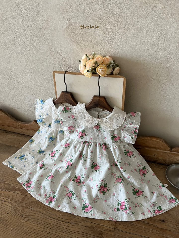 Lala - Korean Children Fashion - #designkidswear - Ami Flower One-Piece