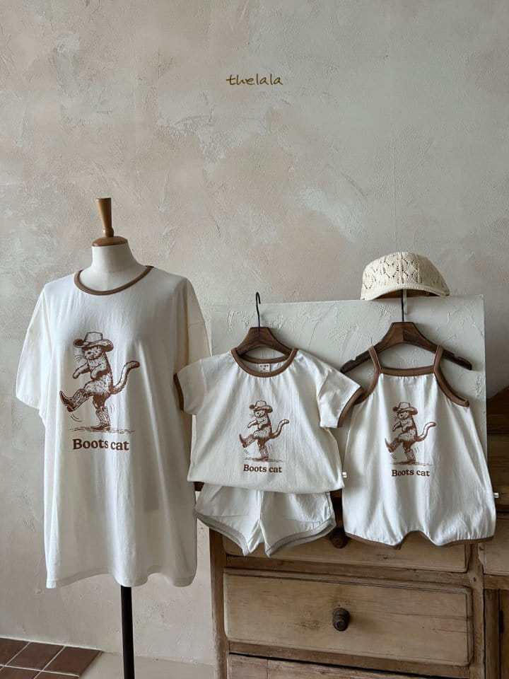 Lala - Korean Children Fashion - #fashionkids - Mom Cat Tee - 6