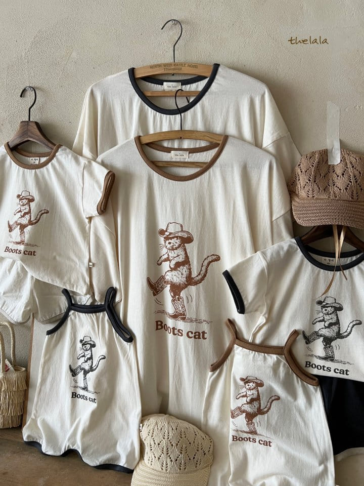 Lala - Korean Children Fashion - #kidsshorts - Cat Tee - 8