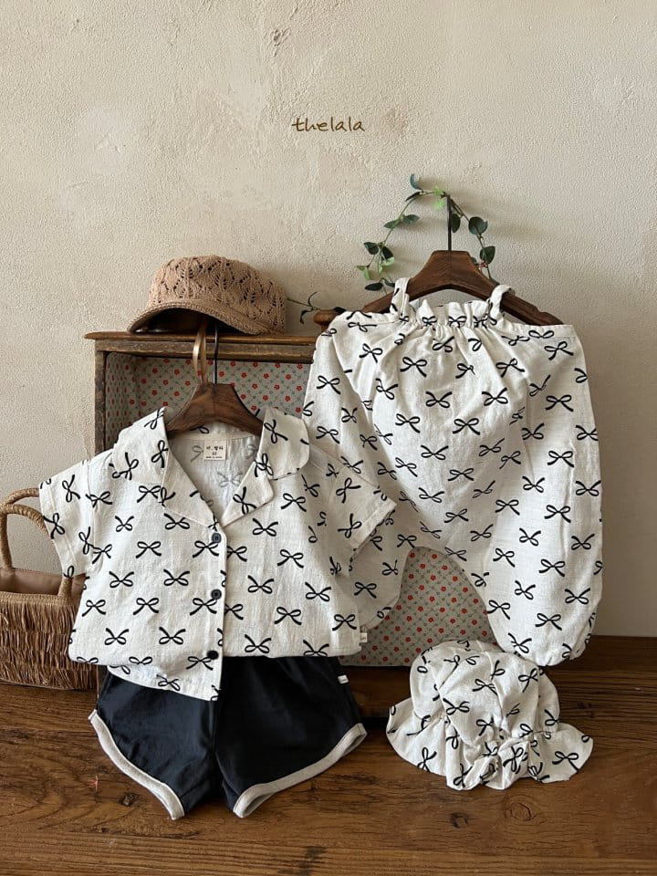 Lala - Korean Children Fashion - #littlefashionista - Ribonbon Bucket Hat - 3