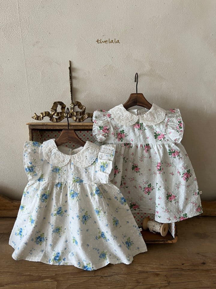 Lala - Korean Children Fashion - #minifashionista - Ami Flower One-Piece - 10