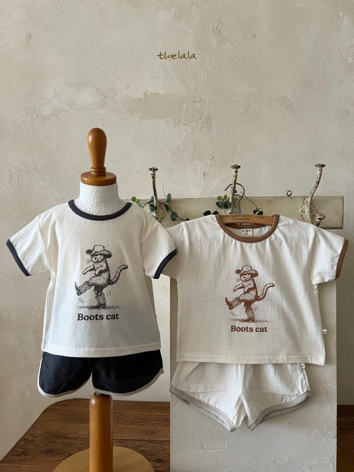 Lala - Korean Children Fashion - #prettylittlegirls - Cat Tee