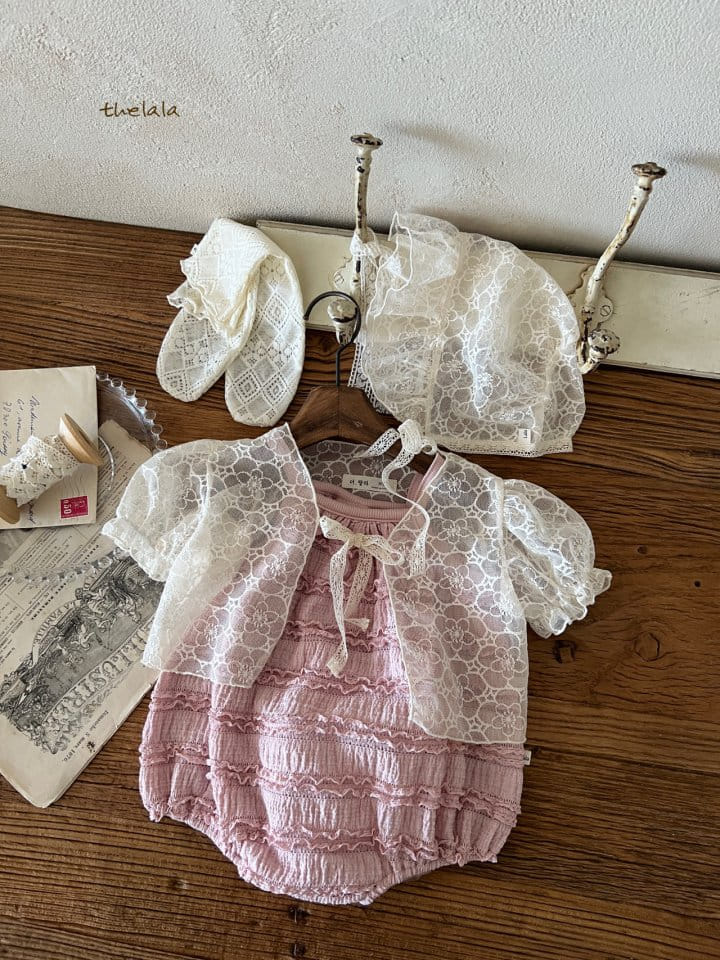 Lala - Korean Children Fashion - #stylishchildhood - Light Flower Cardigan - 7