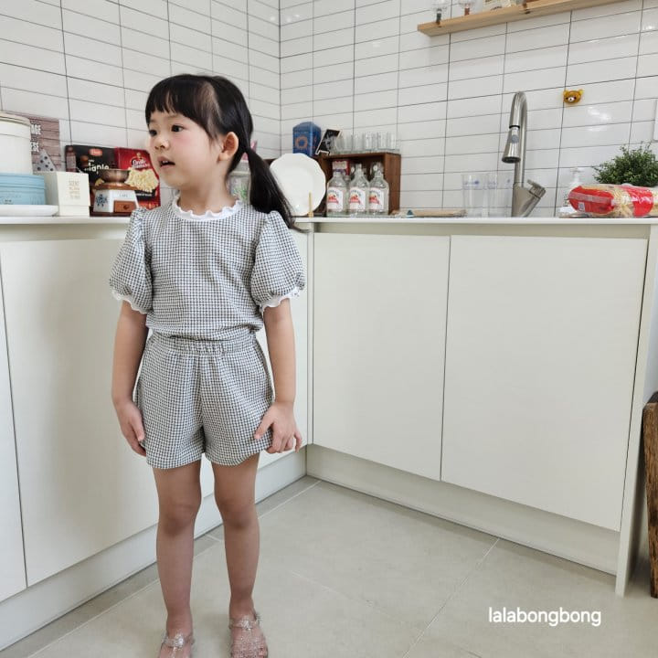 Lalabongbong - Korean Children Fashion - #childofig - Clover Top Bottom Set - 5