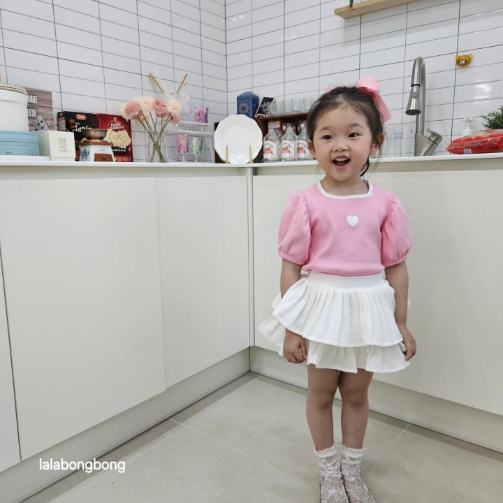 Lalabongbong - Korean Children Fashion - #discoveringself - Square Short Sleeve Tee