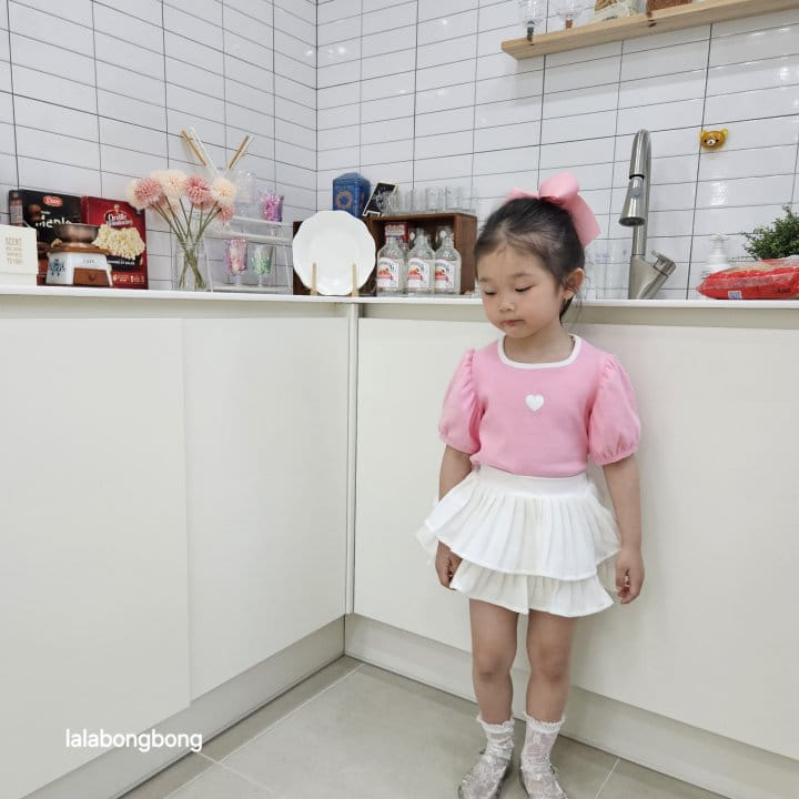 Lalabongbong - Korean Children Fashion - #fashionkids - Square Short Sleeve Tee - 2