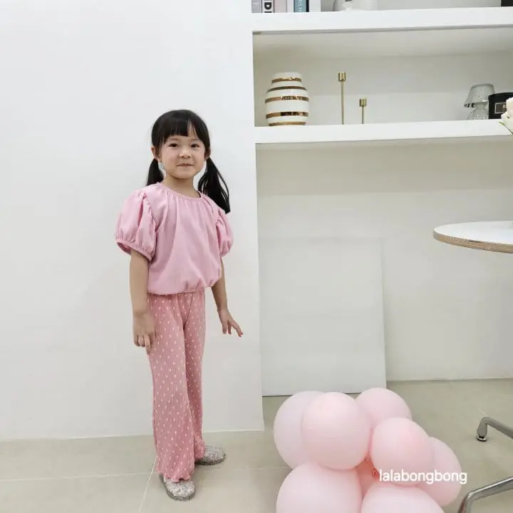 Lalabongbong - Korean Children Fashion - #littlefashionista - Balloon Blouse - 8