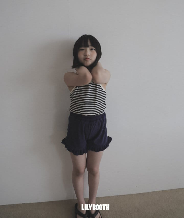 Lilybooth - Korean Children Fashion - #designkidswear - Frill Terry Shrots - 3
