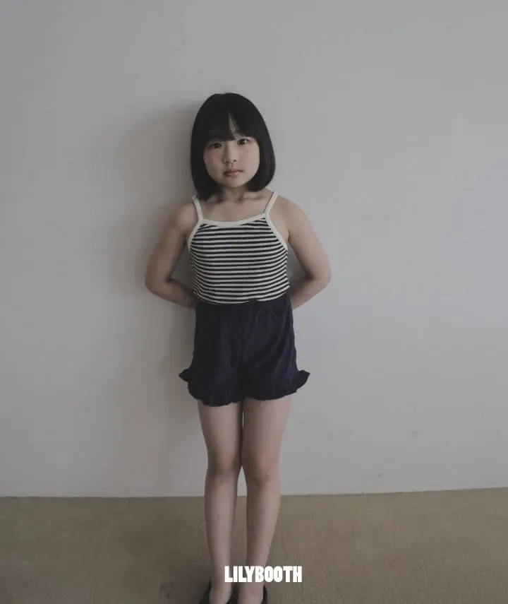 Lilybooth - Korean Children Fashion - #designkidswear - Frill Terry Shrots - 4