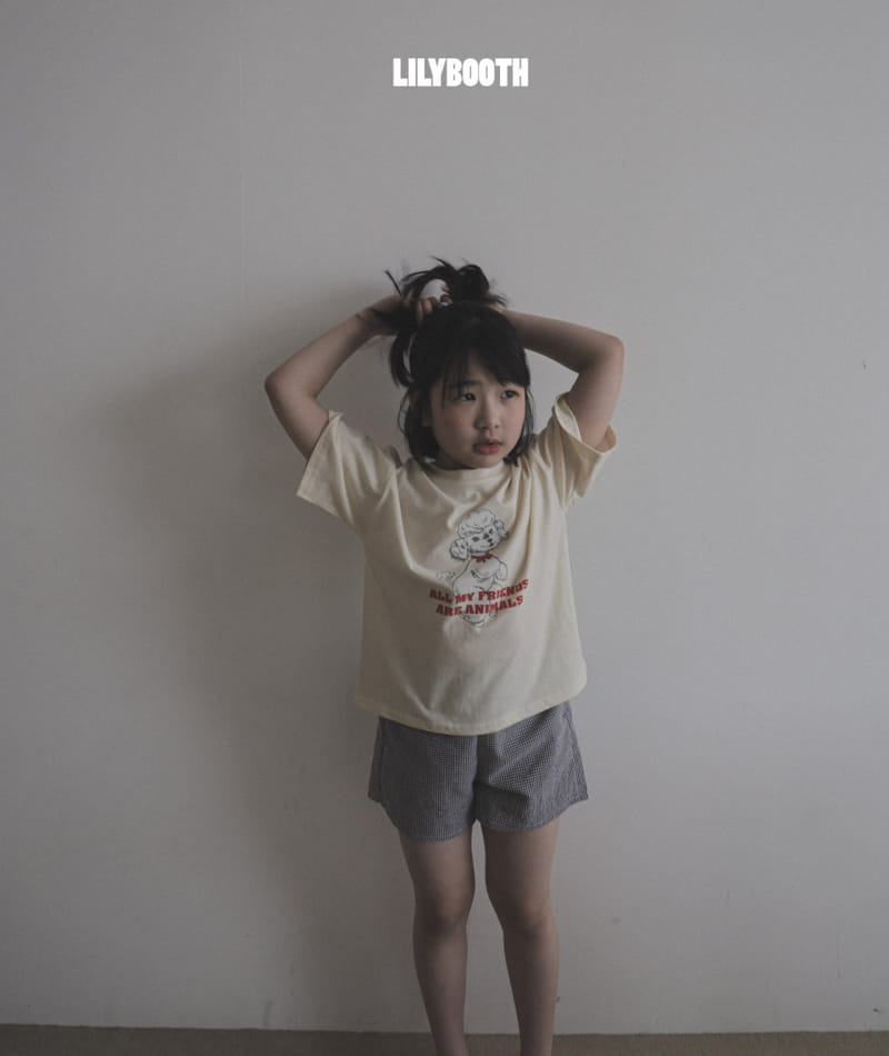 Lilybooth - Korean Children Fashion - #fashionkids - Check Shorts - 7