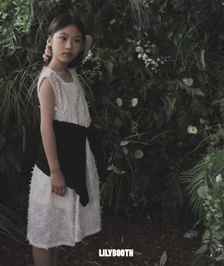 Lilybooth - Korean Children Fashion - #fashionkids - Ribbon One-Piece - 3