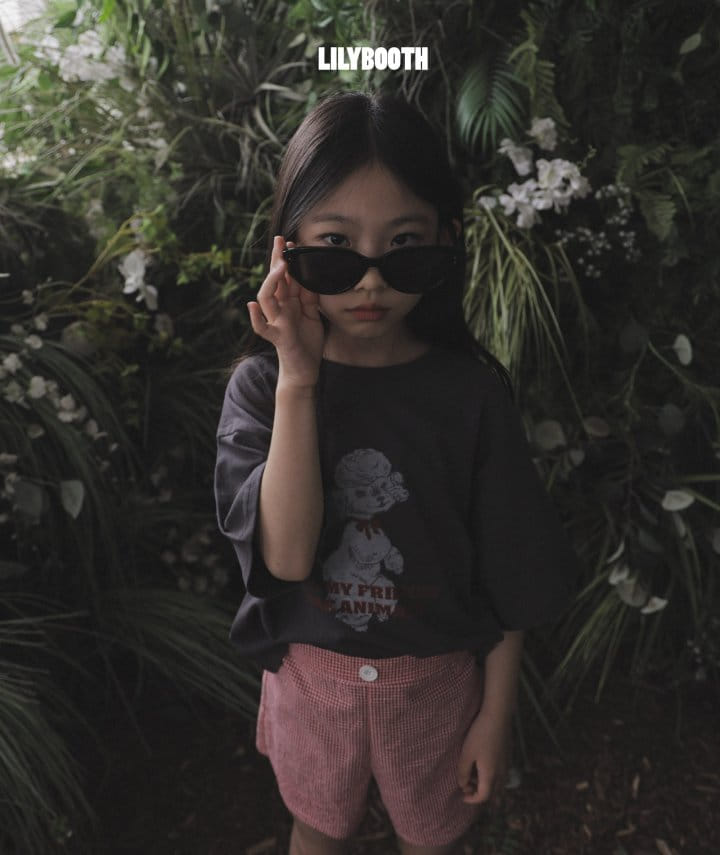 Lilybooth - Korean Children Fashion - #stylishchildhood - Check Shorts - 2