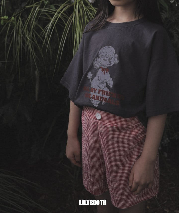 Lilybooth - Korean Children Fashion - #toddlerclothing - Check Shorts