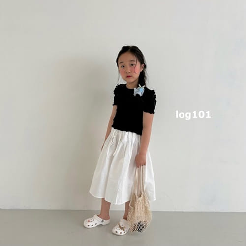Log101 - Korean Children Fashion - #discoveringself - Poter Frill Tee