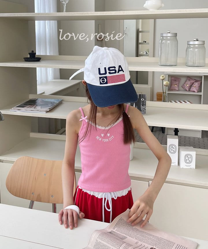 Love Rosie - Korean Children Fashion - #childofig - Lace Rib Sleeveless Top - 4
