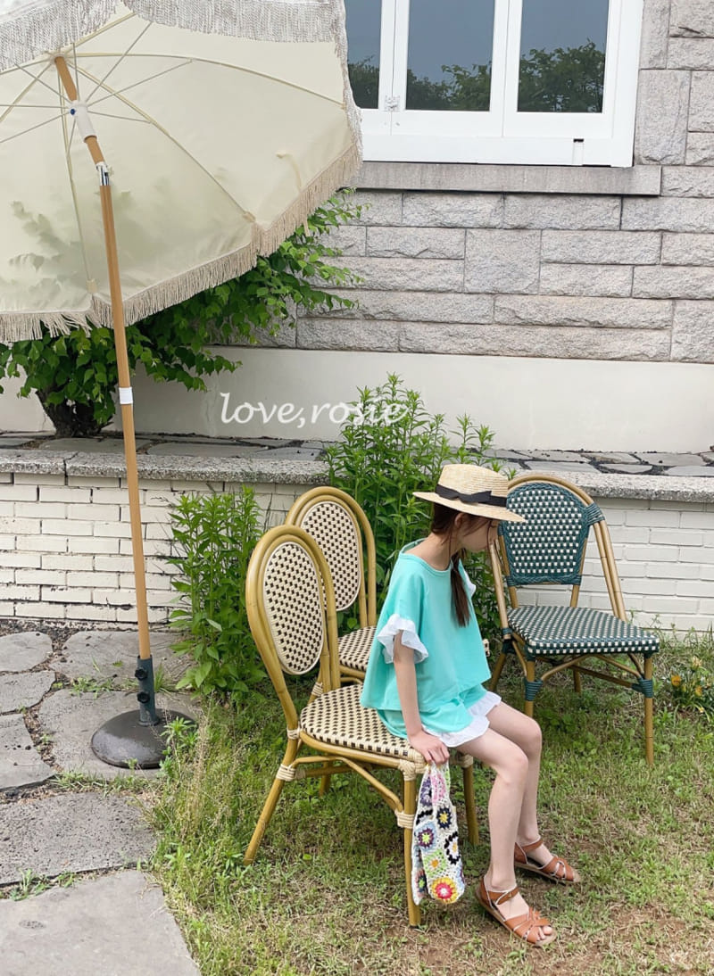 Love Rosie - Korean Children Fashion - #discoveringself - Shalrot Frill Shorts Top Bottom Set - 10
