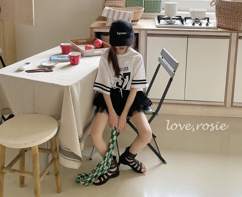 Love Rosie - Korean Children Fashion - #fashionkids - Nada Number Loose Tee With Mom - 2