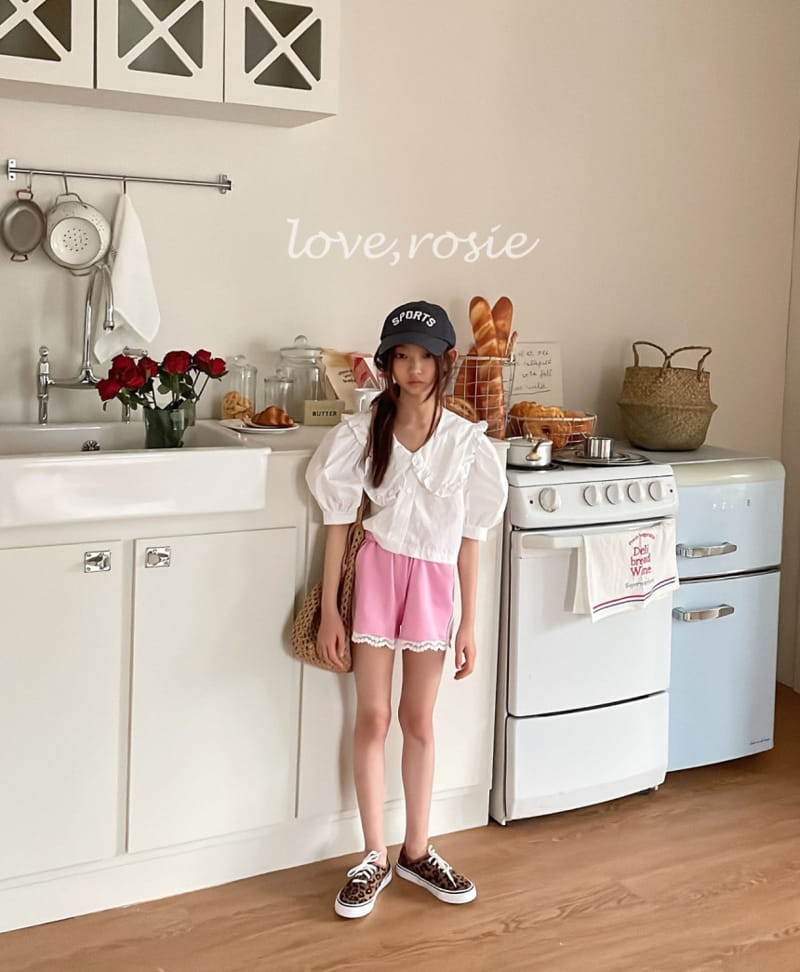 Love Rosie - Korean Children Fashion - #kidsstore - Crop Babara Blouse - 10