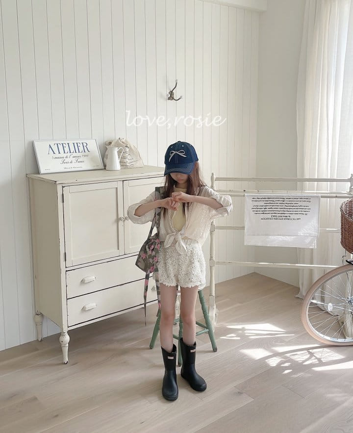 Love Rosie - Korean Children Fashion - #prettylittlegirls - Flower Lace Shorts - 11