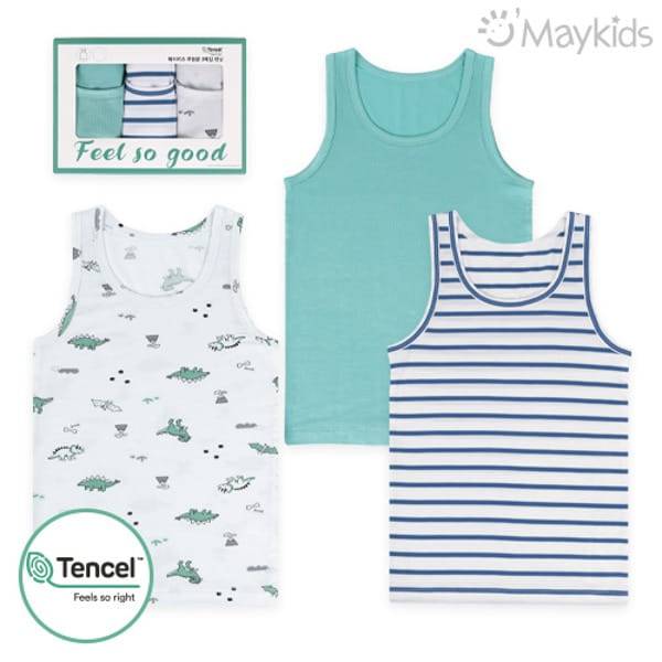 Maykids - Korean Children Fashion - #childofig - Jurassic ST Boy Modal Undershirt