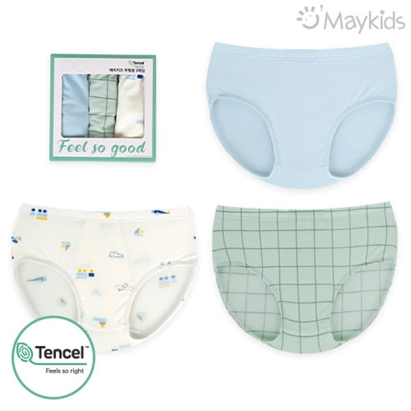 Maykids - Korean Children Fashion - #prettylittlegirls - Bun Bun Square Boy Modal Triangular Underpants