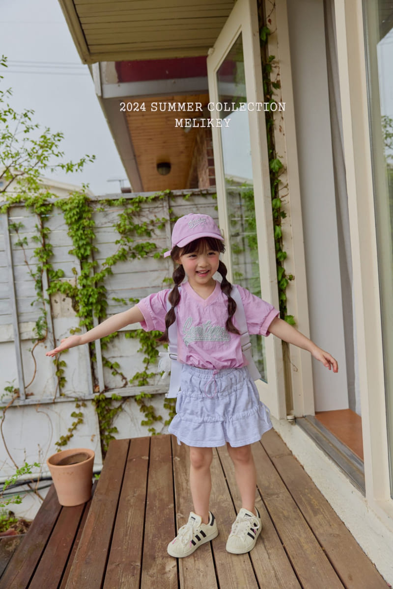 Melikey - Korean Children Fashion - #childrensboutique - String Ribbon Skirt - 11