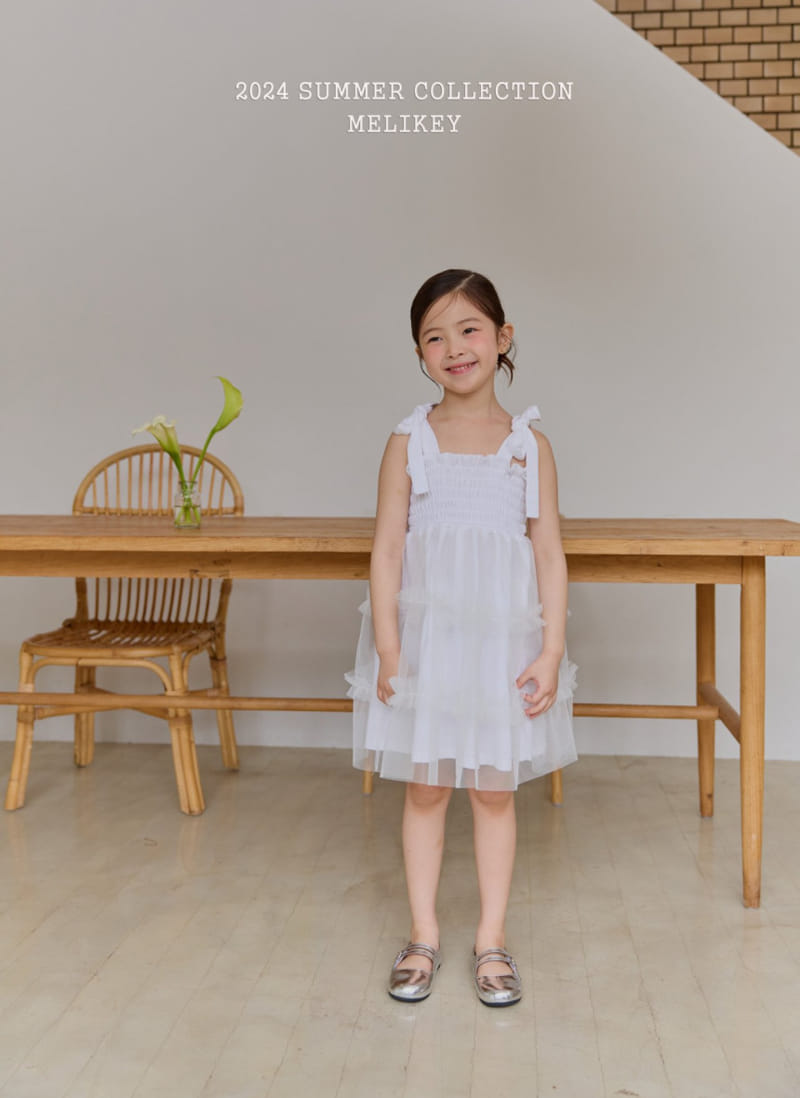Melikey - Korean Children Fashion - #toddlerclothing - Party Sha One-Piece - 5