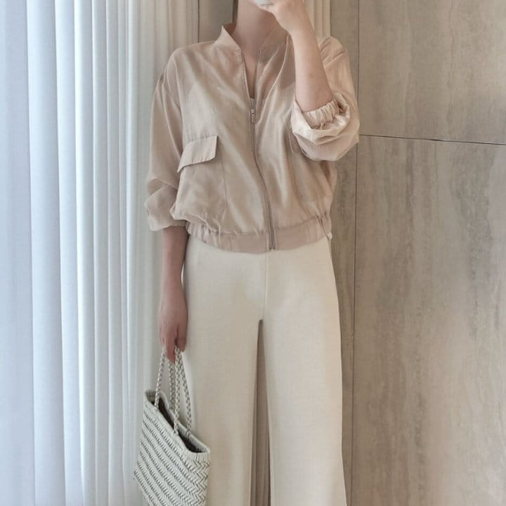 Merry J - Korean Women Fashion - #womensfashion - Kutch Organza Blouson - 4