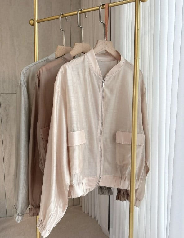 Merry J - Korean Women Fashion - #womensfashion - Kutch Organza Blouson - 11