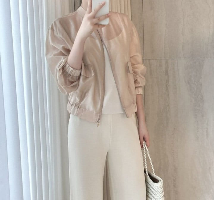 Merry J - Korean Women Fashion - #womensfashion - Kutch Organza Blouson - 3
