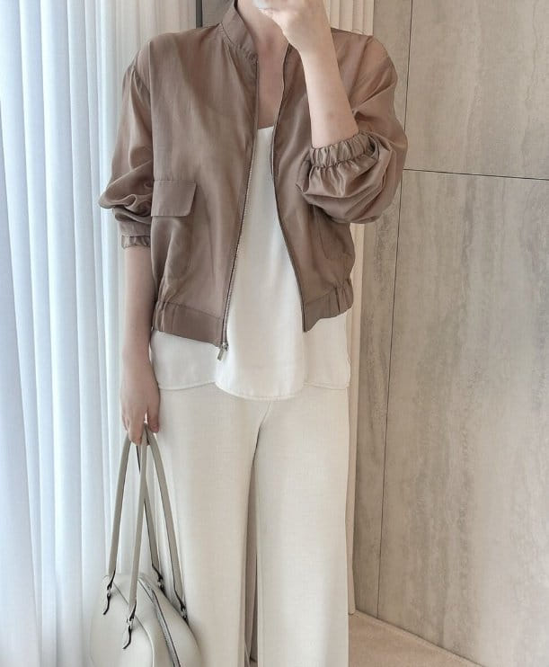 Merry J - Korean Women Fashion - #womensfashion - Kutch Organza Blouson - 9