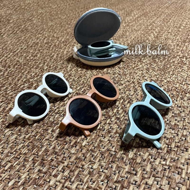 Milk Balm - Korean Children Fashion - #discoveringself - Milk Sunglasses With Case - 4