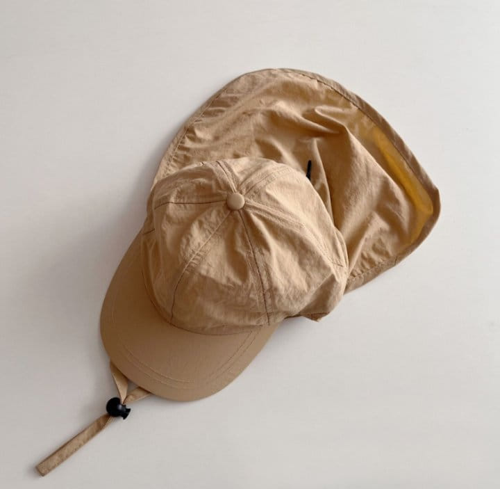 Miso - Korean Children Fashion - #fashionkids - Simple Neck Cover Cap Hat - 4