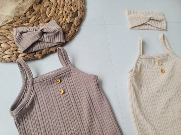 Moran - Korean Baby Fashion - #babyclothing - Easy Button Body Suit - 5