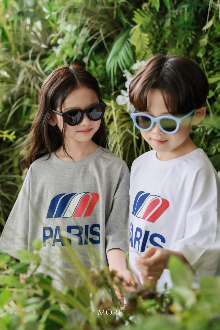 More - Korean Children Fashion - #Kfashion4kids - Paris Short Sleeve Tee - 8