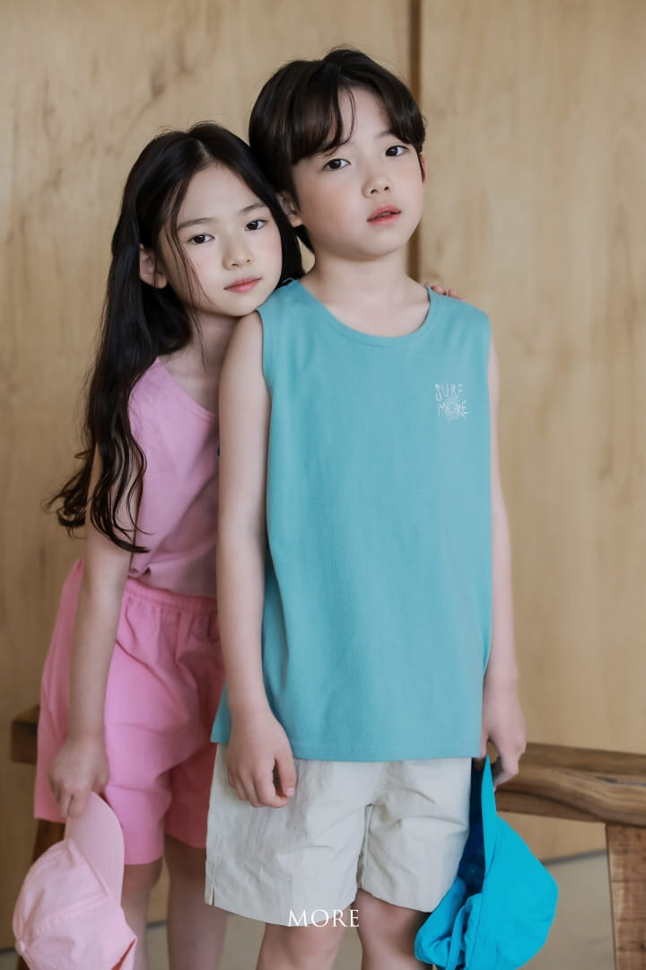 More - Korean Children Fashion - #Kfashion4kids - Suff More Sleeveless Tee - 6