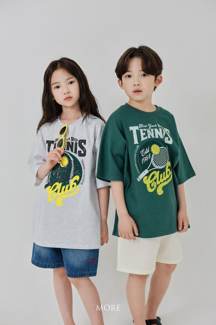 More - Korean Children Fashion - #childofig - Tennis Short Sleeve Tee - 5
