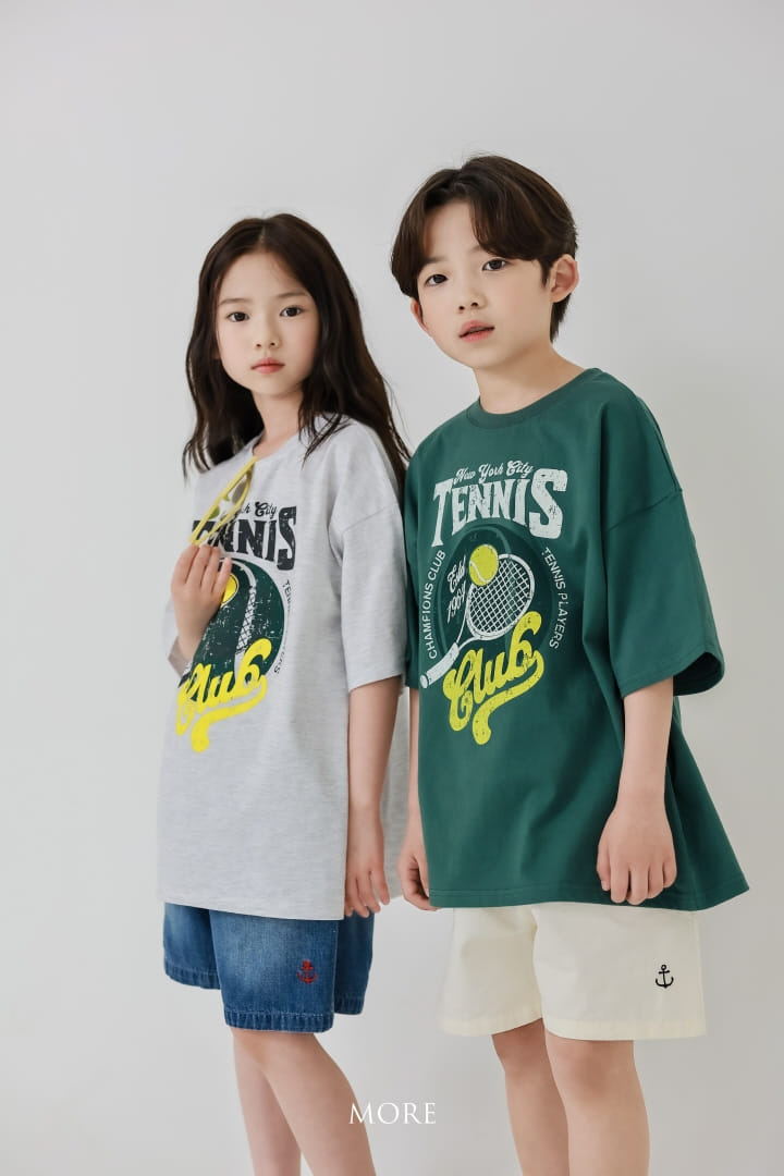 More - Korean Children Fashion - #childofig - Tennis Short Sleeve Tee - 6