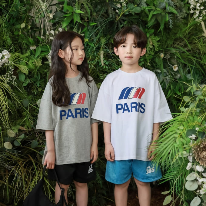 More - Korean Children Fashion - #childrensboutique - Paris Short Sleeve Tee