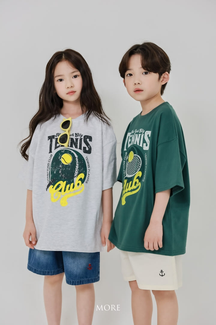 More - Korean Children Fashion - #designkidswear - Tennis Short Sleeve Tee - 8
